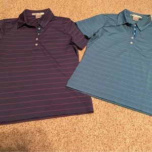 2 Pack Women Nike Golf polo shirts